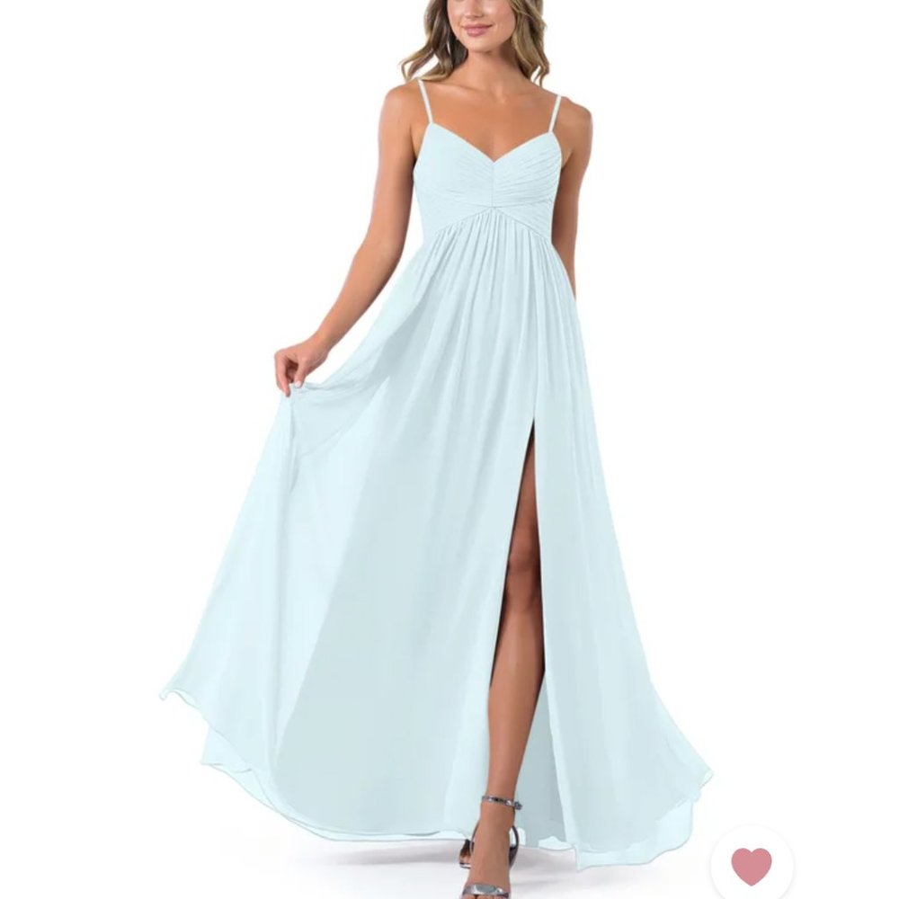 Azazie Alia bridesmaids dress- Mist